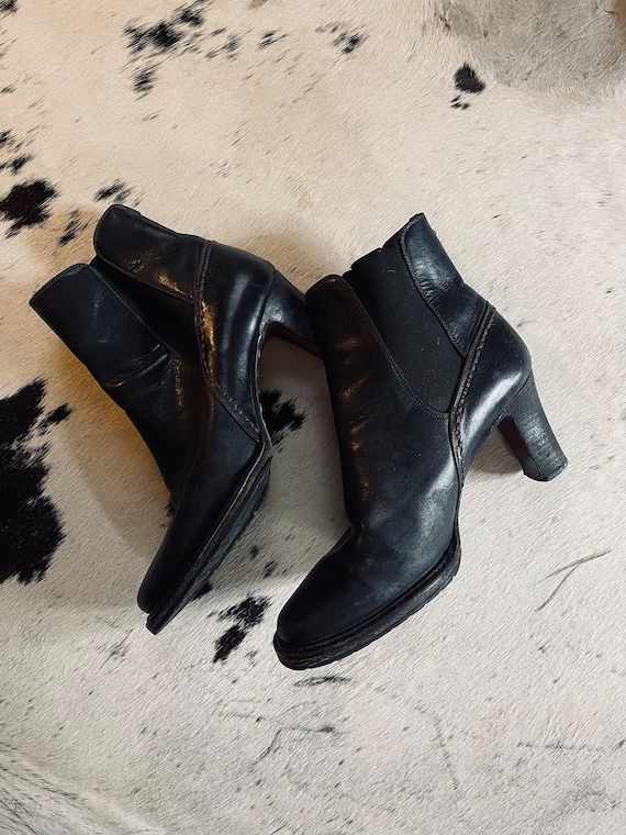 Vintage Leather Boots, Cole Haan Boots, Leather Bo