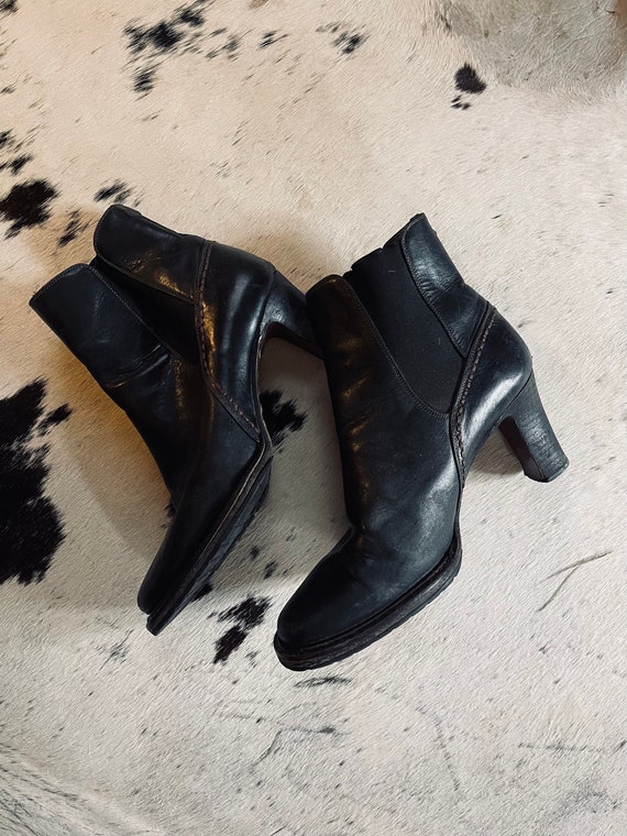 Vintage Leather Boots, Cole Haan Boots, Leather Bo