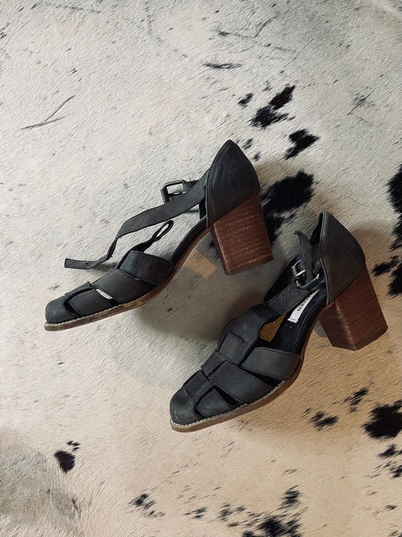 Vintage Leather Shoes, Women Vintage Shoes, Vinta… - image 5