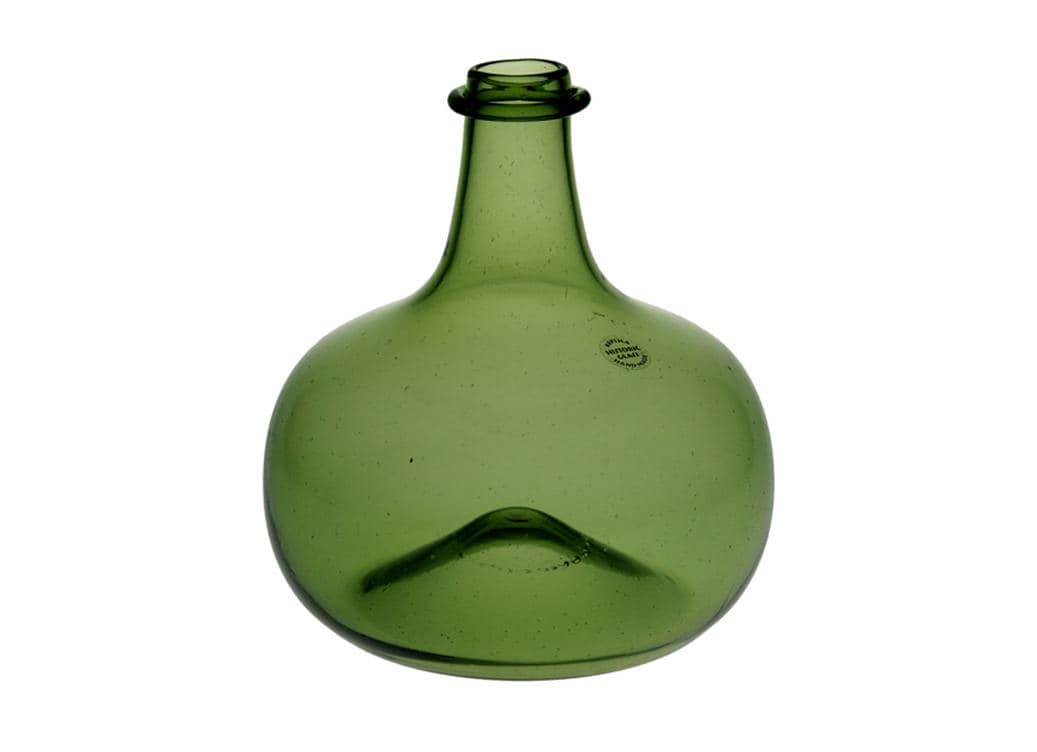 ANCIENNE BOUTEILLE EN Verre soufflé/teinté bleu ciel "S. Pellegrino" 33 cl EUR 5,00 - FR