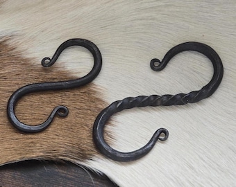 Ganci Appendiabiti Vintage Fuxxer - Set 4 Pezzi In Ferro Effetto Bronzo 75mm - Foto 3