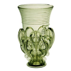 Claw beaker Castle Eden or Faversham, Kent Hand Blown Drinking Glass Green Forest Glass