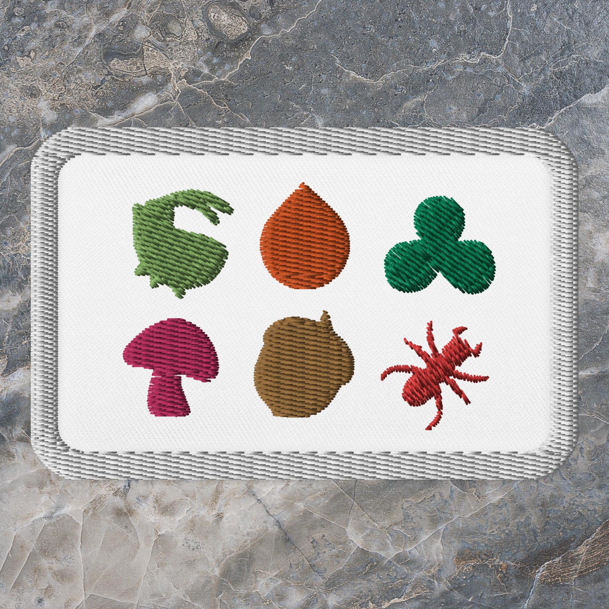 Black or White Grounded Game Embroidered Patch Grounded Merch Etsy