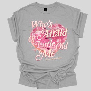 Taylor Swift's latest album", "Tortured poets fan", "Who’s afraid of little old me song",