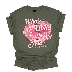 Taylor Swift's latest album", "Tortured poets fan", "Who’s afraid of little old me song",