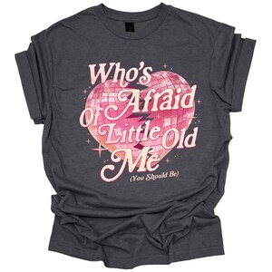 Taylor Swift's latest album", "Tortured poets fan", "Who’s afraid of little old me song",