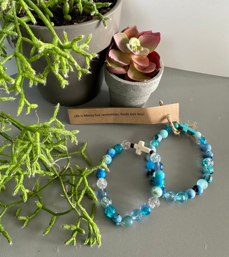 Grief Christian Bracelet grief cross unique gift christmas friendship Bracelet religious prayer