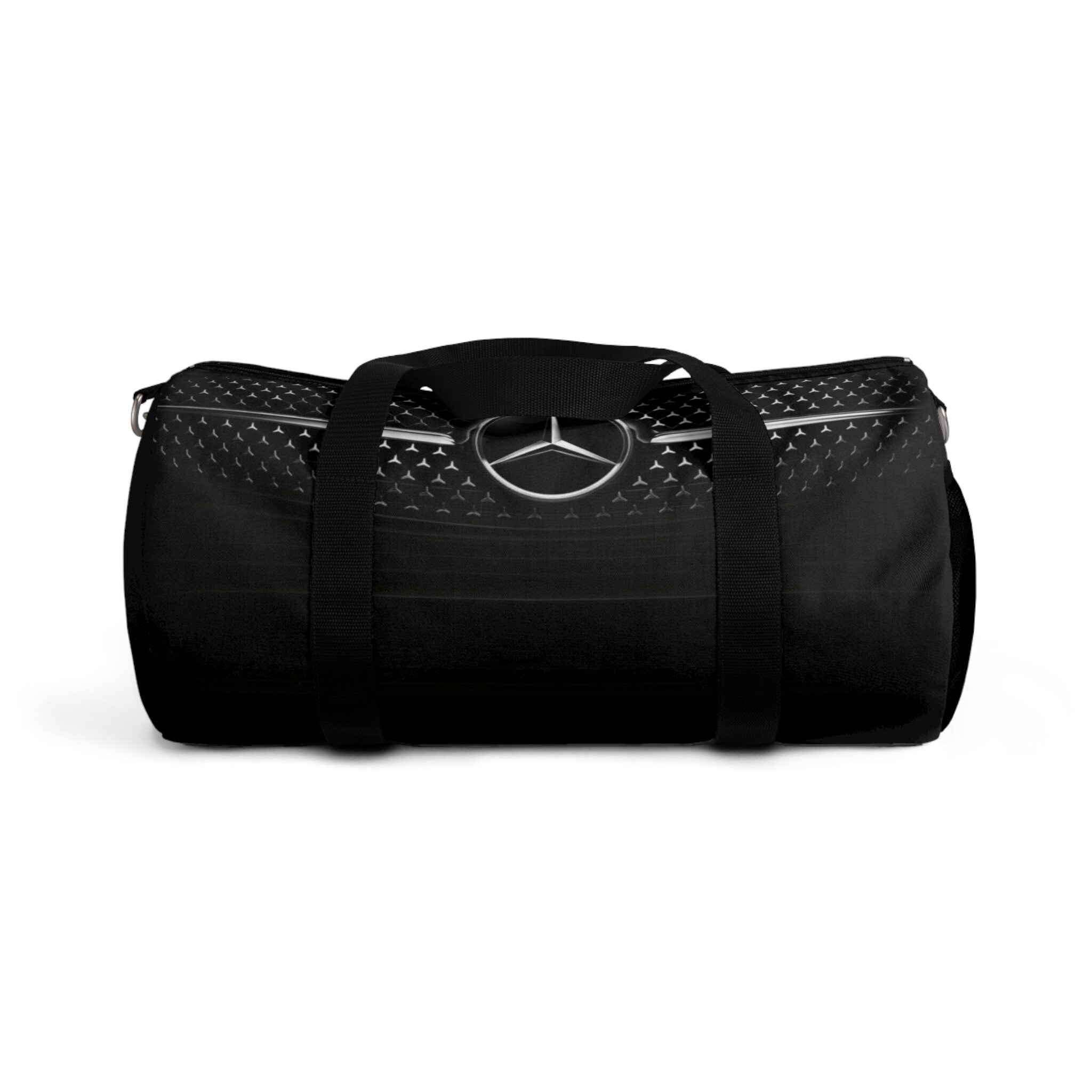 Duffel Bag Mercedes Logo Duffle Bag Luxury Car Branded Travel Bag Mercedes Emblem Duffle Etsy