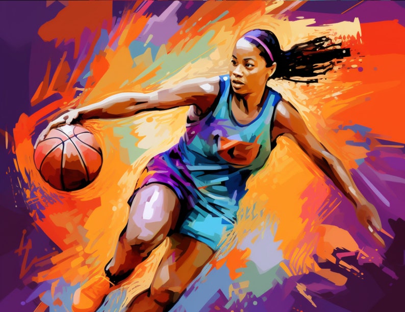 Women's Basketball Calendar 2024, Basketball Wall Calendar, Sports