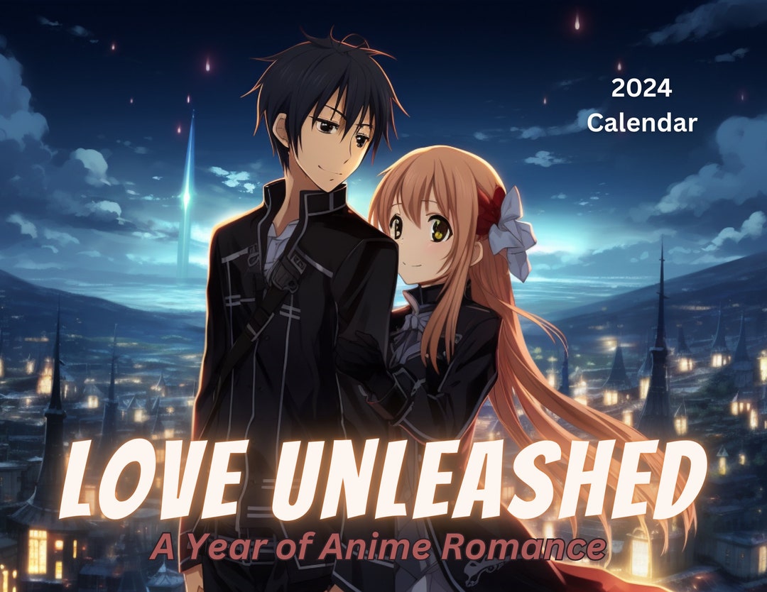 Anime Calendar 2024, Custom Manga Calendar 2024, Custom Anime Planner HQ  Planner, Wall Art, Poster Wall Hanging 