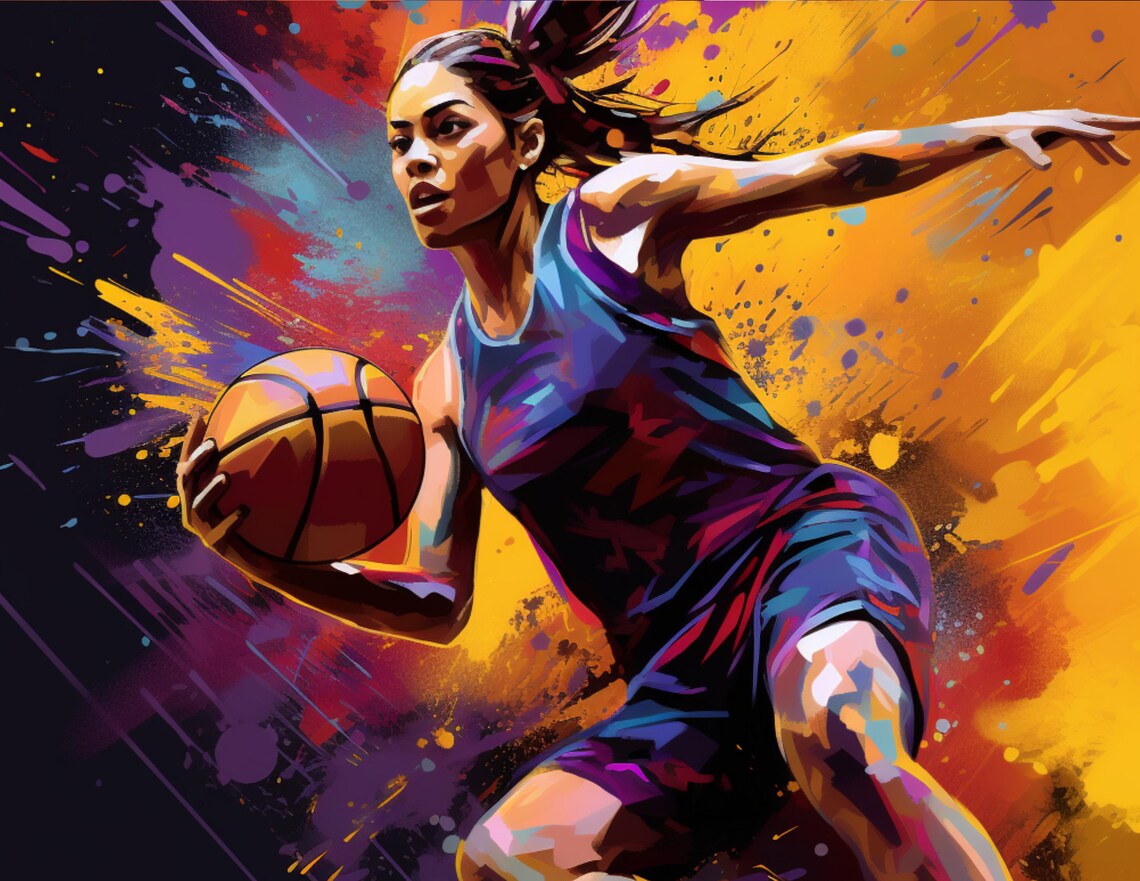 Women's Basketball Calendar 2024, Basketball Wall Calendar, Sports