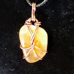 Necklace of Confidence (Yellow Agate)