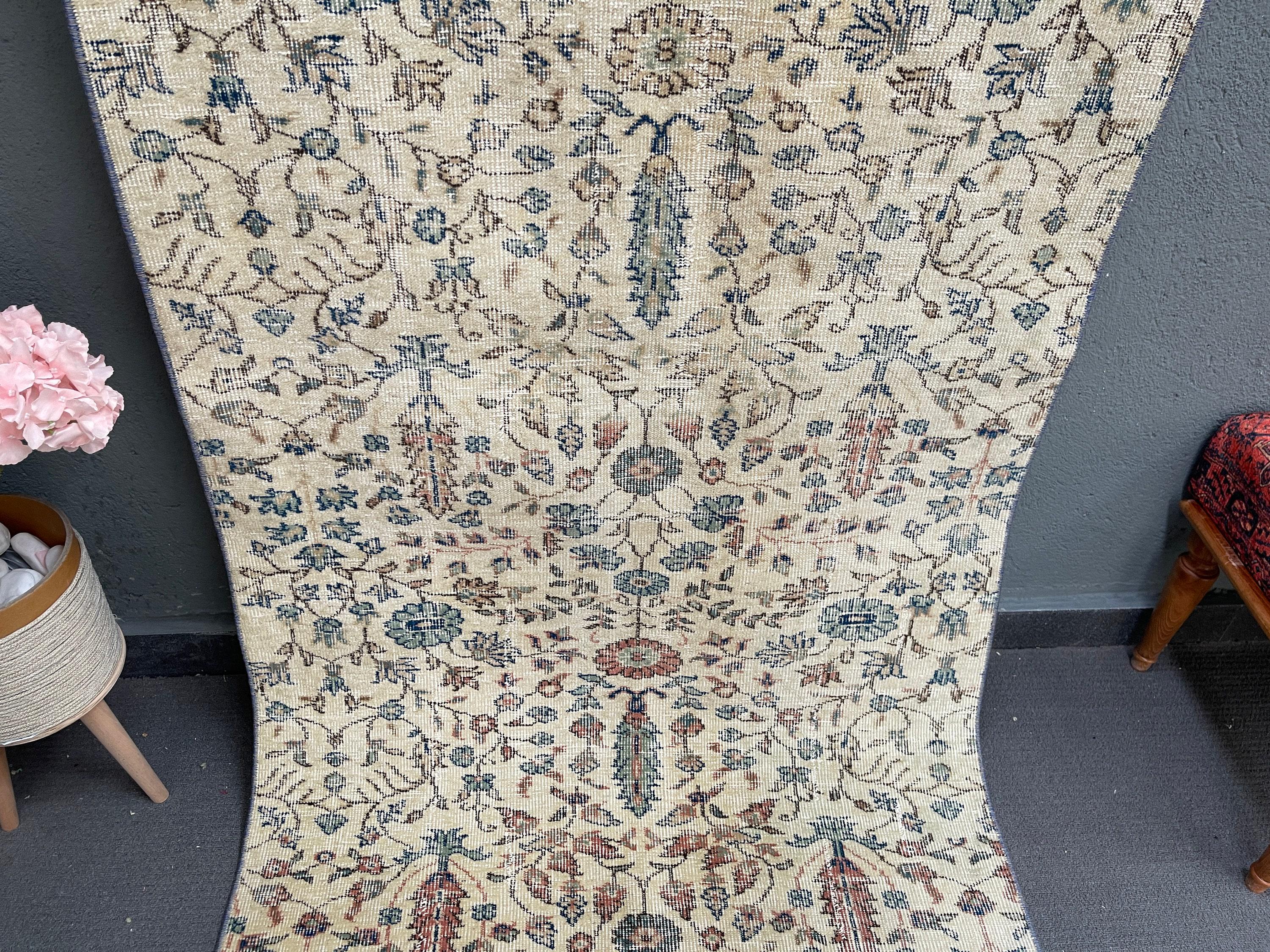 ヴィンテージ トルコ ランナー ラグ 99 x 234 cm 3 x 8 フィート