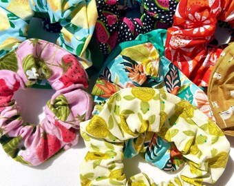 Groovy scrunchies | Kleurrijke scrunchies