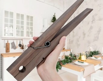 Portasciugamani - Decorazione della parete del bagno, molletta Jumbo, decorazione del bagno della fattoria, decorazione della lavanderia