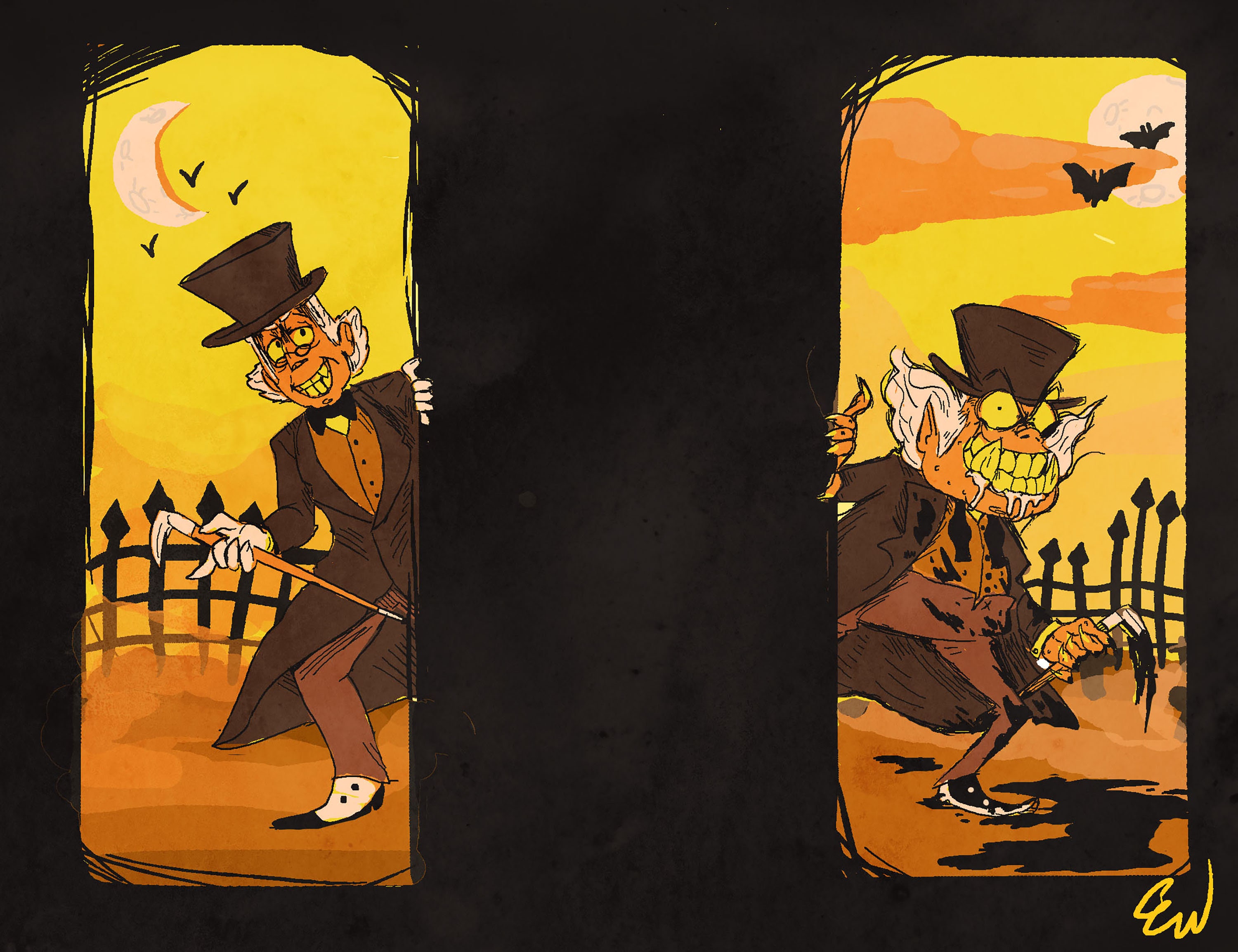 Dr.jekyll and Mr.hyde 10x7.7