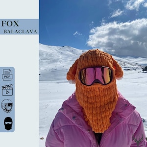 Fox Balaclava, Dıgıtal Balaclava ,Ski helmet balaclava mask, helmet mask, Snug Full-Face Mask, Ideal for Cold Weather Protection