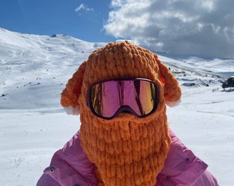 Fox Balaclava, Dıgıtal Balaclava ,Handmade Balaclava ,Snowboarding AccessorySoft, Snug Full-Face Mask, Ideal for Cold Weather Protection