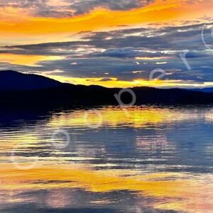 Sunset at the Lake