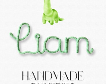 Personalized newborn name sign for nursery wall art and nursery decor