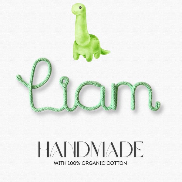 Personalized newborn name sign for nursery wall art and nursery decor