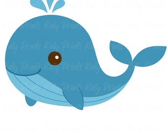 blue clipart cute