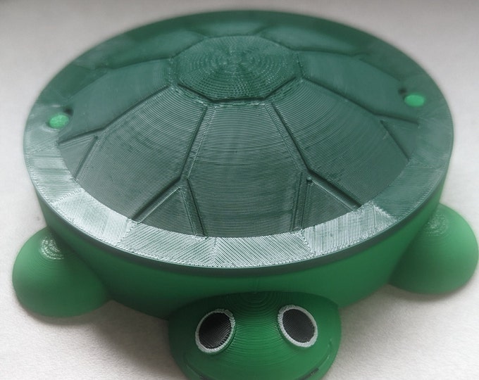 Featured listing image: Sandbox, Zen Garden, Sensory Toy, 90s Nostalgia, Turtle Desk Toy