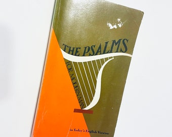 1970 American Bible Society The Psalms 211 pages plus maps paperback