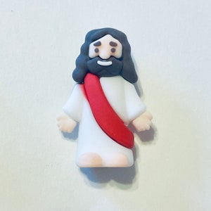 Miniature Jesus Mini Christ Tiny Holy Bible Figure image 2