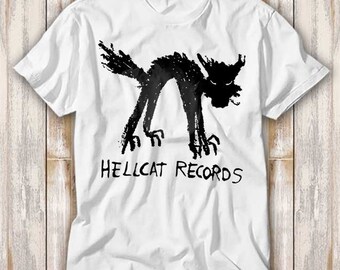 Hellcat Records Seattle Vinyl Record LP Store Music Cat T Shirt