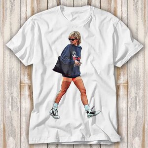 NEW Vintage 90s Princess Diana Graphic T Shirt White XL