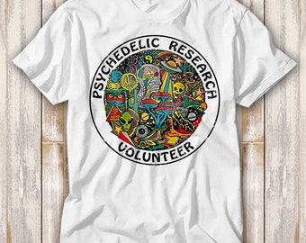 Psychedelisch Onderzoek Vrijwilliger Terence Mckenna Paddo T-shirt Bestseller Grappige Film Cadeau Muziek Meme Top Tee 4045