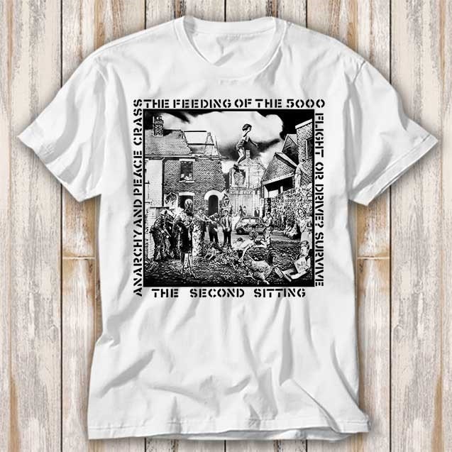 Crass The Feeding Of The 5000 T Shirt Best Seller Funny Movie Gift Music Meme Top Tee 4106