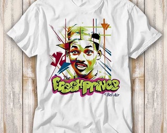 Fresh Prince of Bel Air Will Smith 90s Film T Shirt Meme Gift 