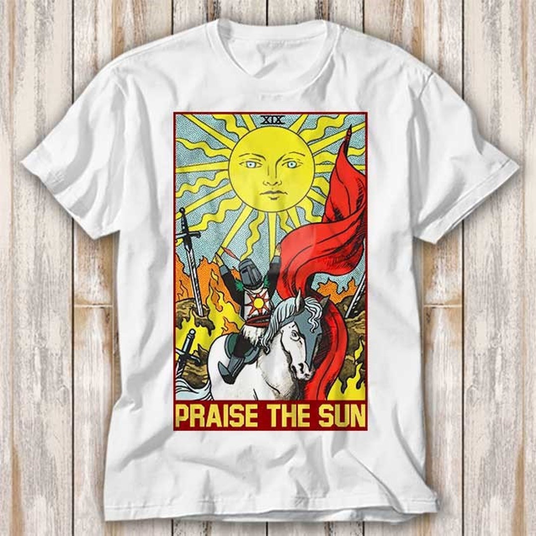 Praise the Sun Thank God Tarot Card Reading Online Gamer T Etsy
