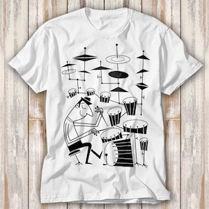 Play That Beat Drummer Drums Classic Jazz Rock T Shirt Best Seller Funny Movie Gift Music Meme Top Tee 4203