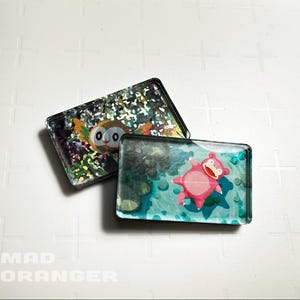Kits de bricolaje de imanes acrílicos para cartas Pokémon TCG imagen 2