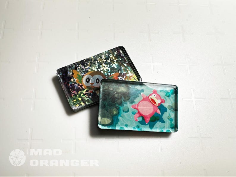 Kits de bricolaje de imanes acrílicos para cartas Pokémon TCG imagen 2