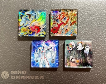 Kits de imanes acrílicos para cartas de Yu-Gi-Oh! TCG (Juego de Cartas Coleccionables) para armar