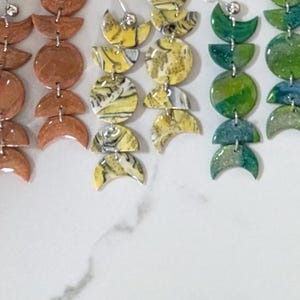 Moon Phases Witchy Earrings