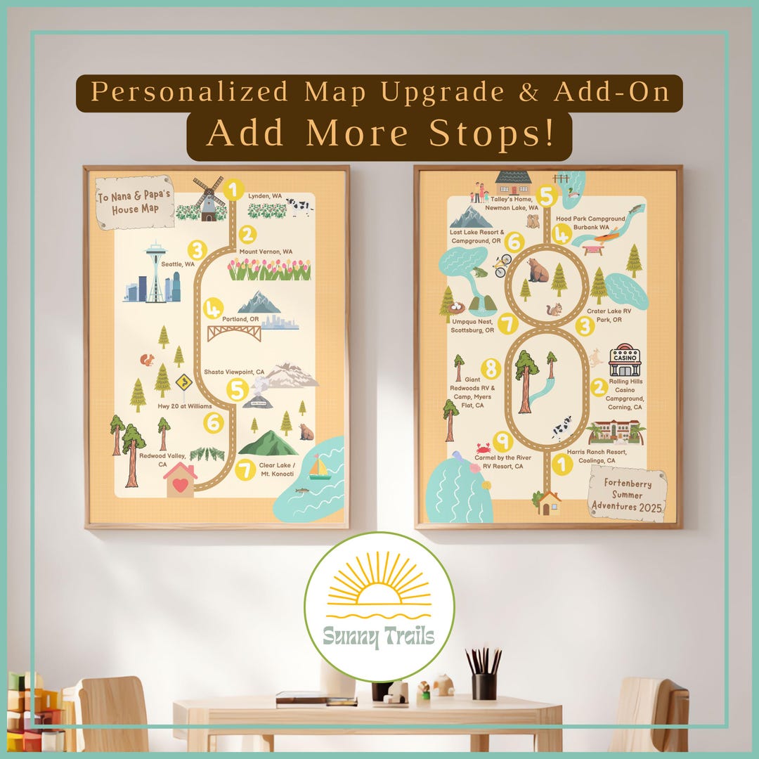 View of Extra Stops Upgrade - Add More Destinations to Your Personalized Family ...