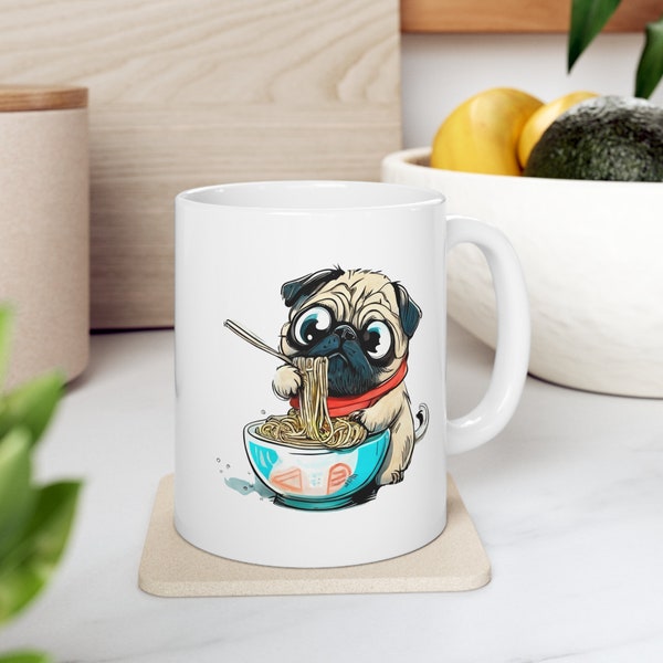 Noodle the Pug Etsy