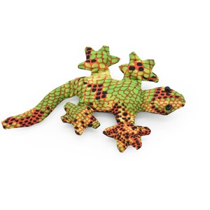 Gecko, Lizard, Reptiles, Green,  Hand Made, Thailand, Sand Creatures, Toy, Paper Weight, Bean Bag, Cornhole, Game,         3"    TH10 BB67