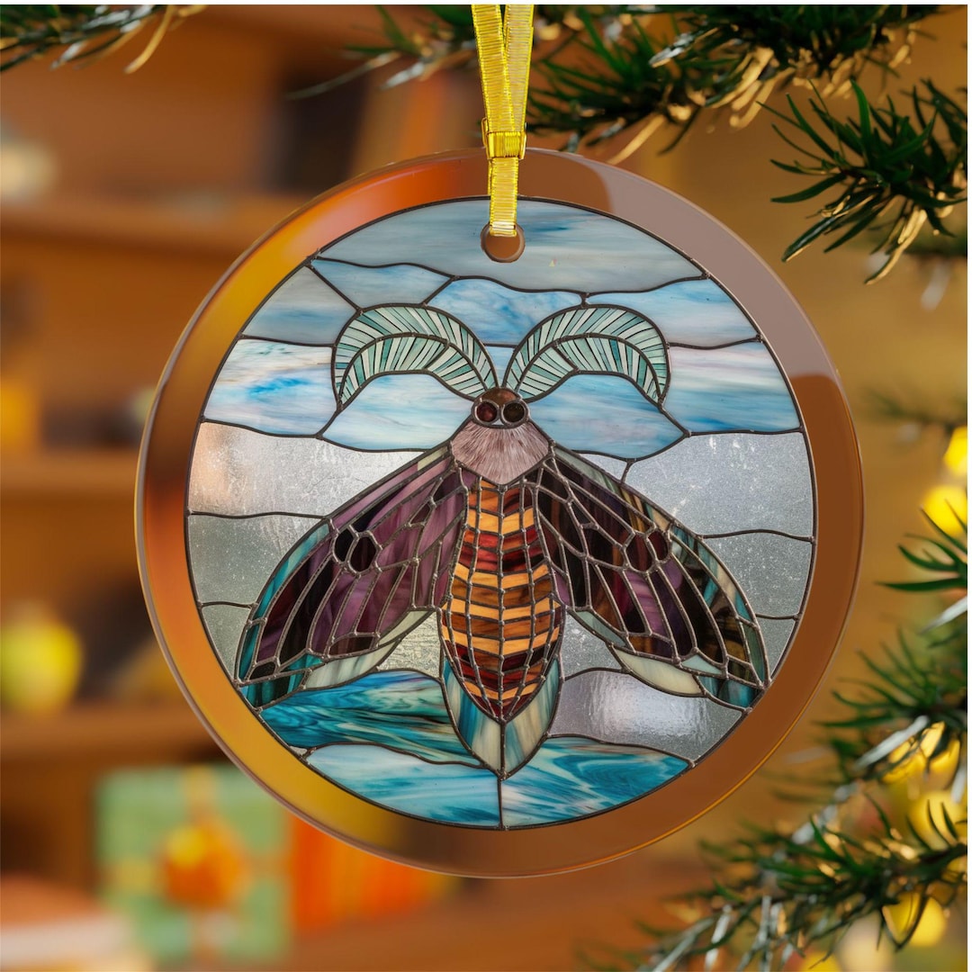 Mothra christmas ornament