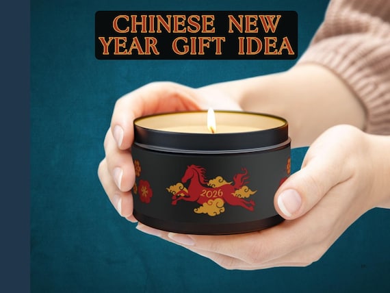 Year of the Horse Candle, lunar new year merch decor, Lunar New Year Decor, Year Of The Horse
