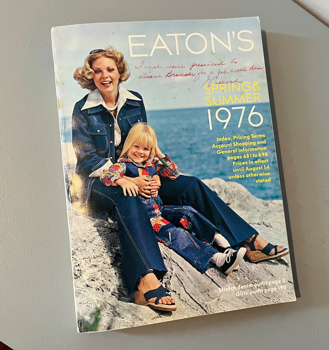 VINTAGE CATALOG EATONS 1976 Rare Collectors Item Retro Etsy