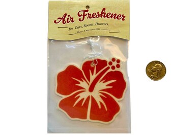 Hibiscus Flower Car Air Freshener