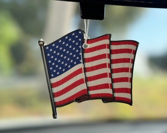 Amerikanische Flagge Auto-Lufterfrischer