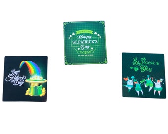 Saint Patrick's Day Beverage Labels (3 Pack)