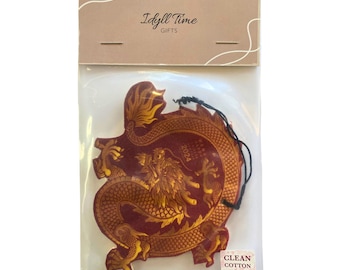 Circle - Chinese New Year - Year of the Dragon Car Air Freshener